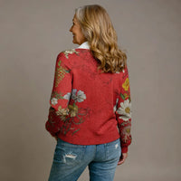 Ellery – Vintage Floral Knit Cardigan