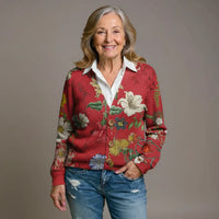 Ellery – Vintage Floral Knit Cardigan