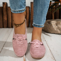 Freya | Women's Lace Up Comfort Loafers