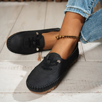 Freya | Women's Lace Up Comfort Loafers
