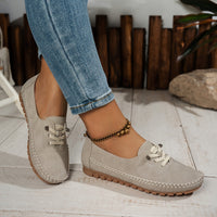 Freya | Women's Lace Up Comfort Loafers
