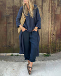 Freya | Women's V-Neck Two Piece Set