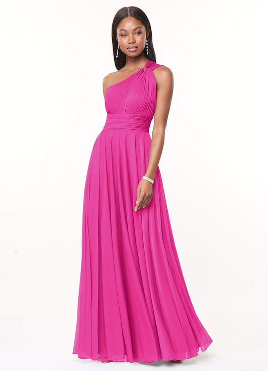 Fuchsia Charlize Bridesmaid Dress