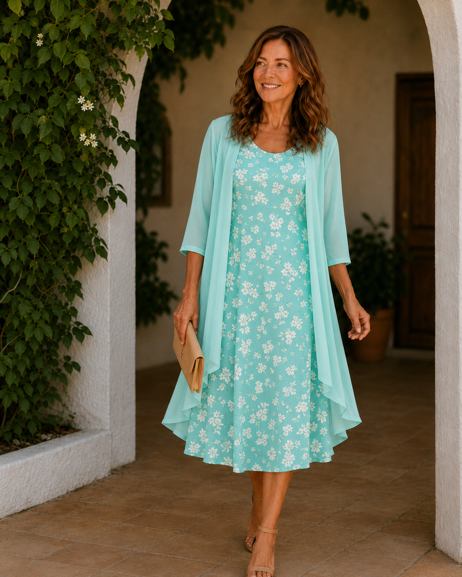 Hayley – Layered Duster Dress