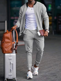 Gareth | Men's Full Zip Tracksuit Set