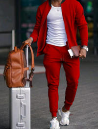 Gareth | Men's Full Zip Tracksuit Set