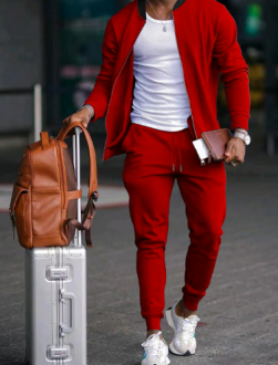 Gareth | Men's Full Zip Tracksuit Set