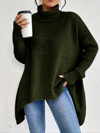 Gemara | Women's Oversized Turtleneck Sweater