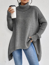 Gemara | Women's Oversized Turtleneck Sweater