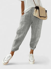 Elvira | Comfortable Pants Light Gray