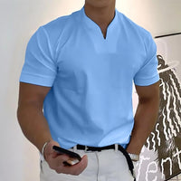 Griffon | Men's V-Neck Short Sleeve Slim Fit T-Shirt
