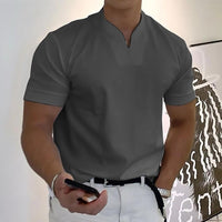 Griffon | Men's V-Neck Short Sleeve Slim Fit T-Shirt