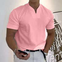 Griffon | Men's V-Neck Short Sleeve Slim Fit T-Shirt