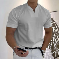 Griffon | Men's V-Neck Short Sleeve Slim Fit T-Shirt