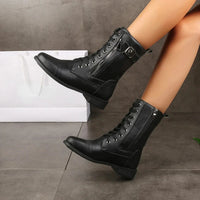 Guinevere | Women's Lace Up Ankle Boots
