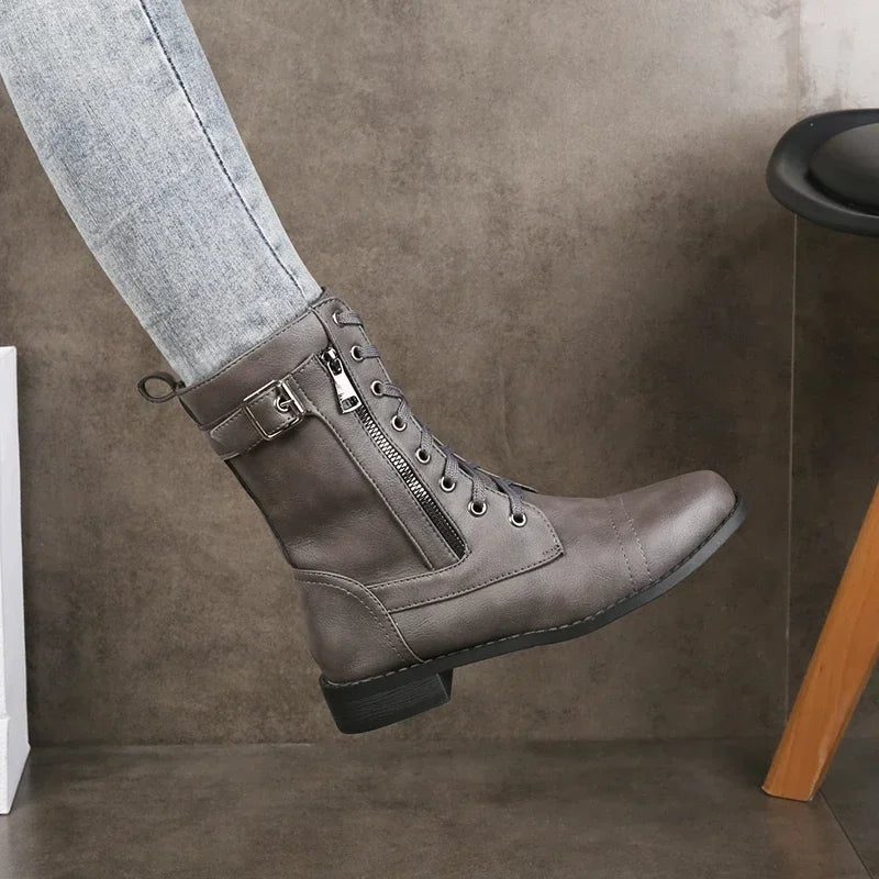 Guinevere | Women's Lace Up Ankle Boots