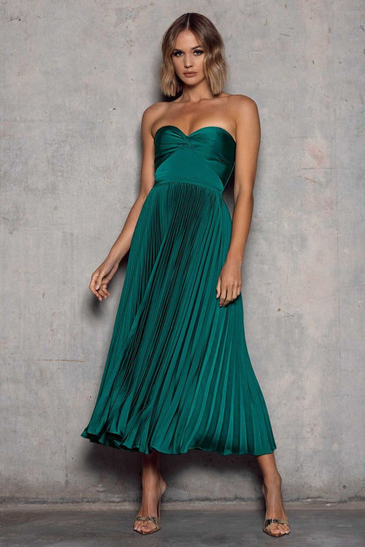 Hailey Dress Palm Green