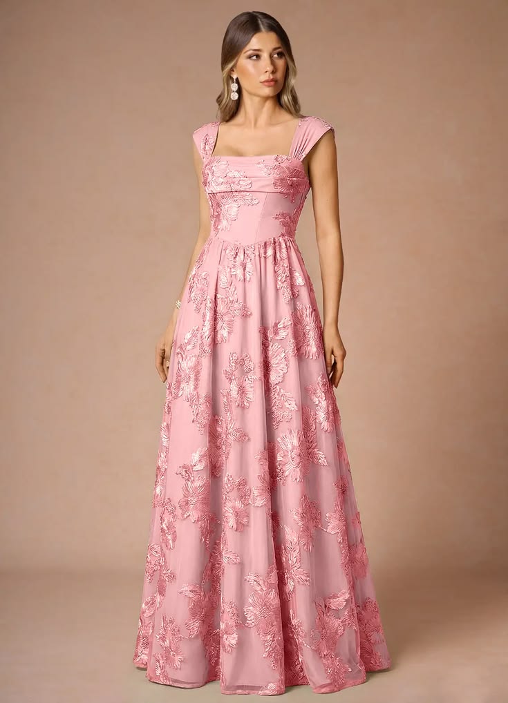 Hazel Pink Maxi Dress