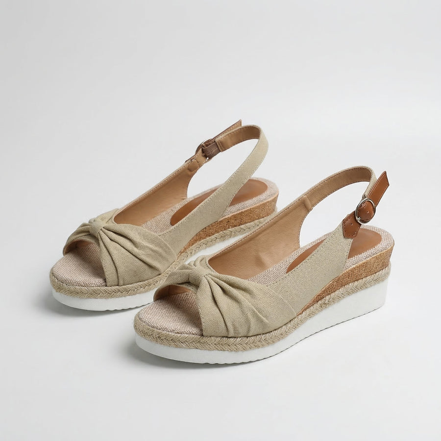 Nyla – Orthopedic Peep-Toe Sandals
