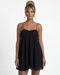 Aisha – Flowy Babydoll Mini Dress