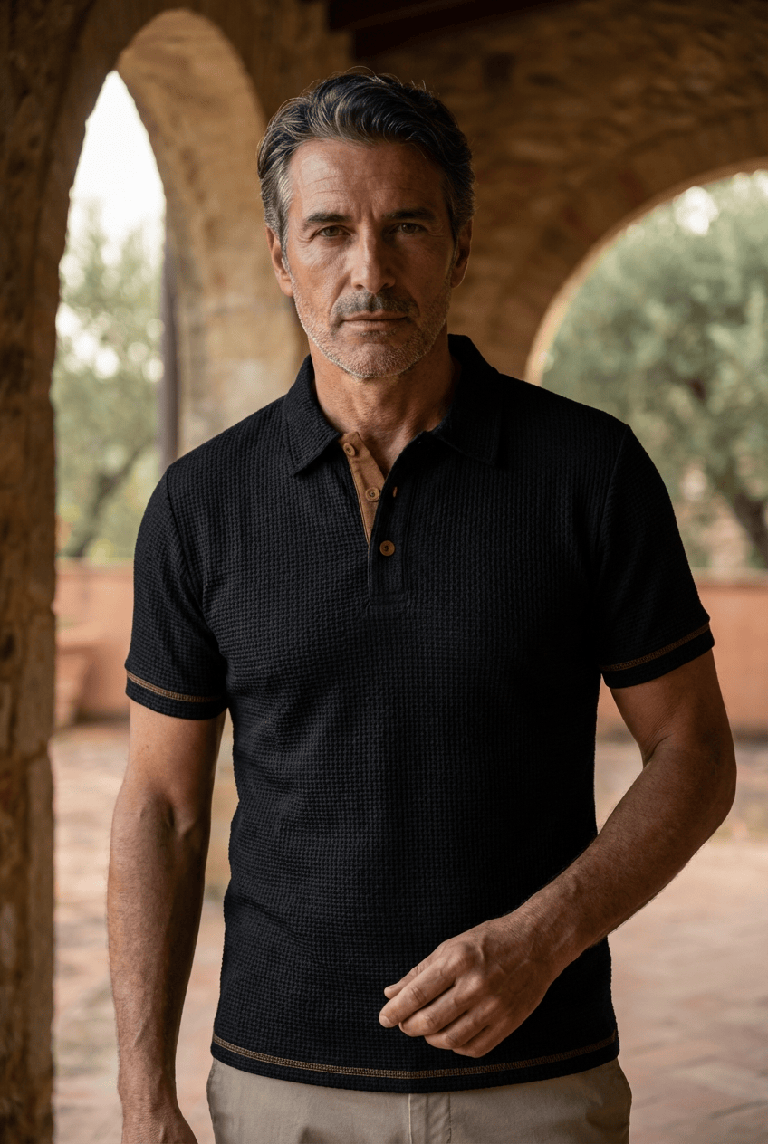 Spencer - Lightweight Breathable Modern Men’s Polo Shirt