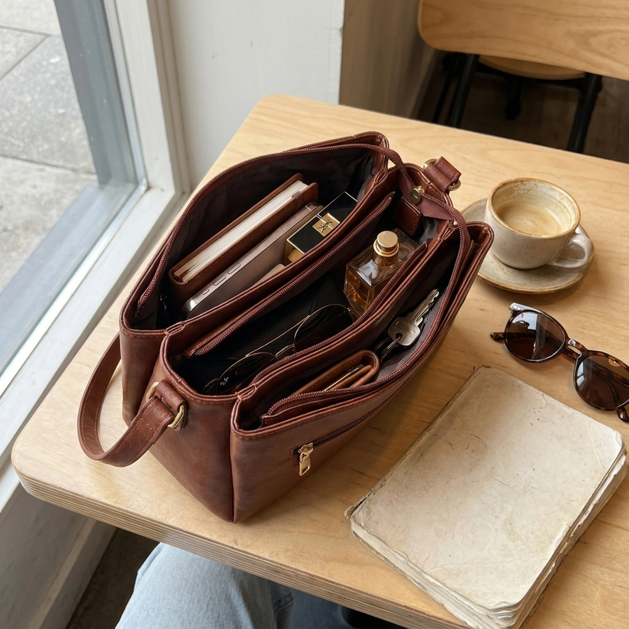 Birdie – Multi-Compartment Crossbody Handbag