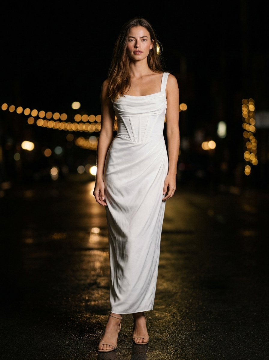 SUKI MAXI DRESS White side
