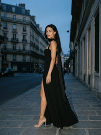 ELEANOR MAXI DRESS Black lifestyle 2