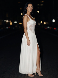 GRACE MAXI DRESS White side
