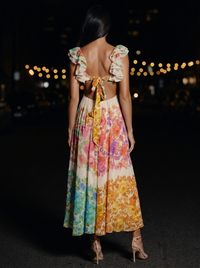 FLORA MAXI DRESS Floral side