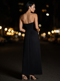 JANE MAXI DRESS Black back
