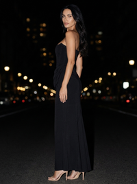 KYLIE MAXI DRESS Black side