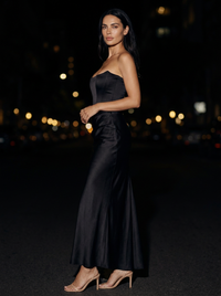 KYLIE MAXI DRESS Black back