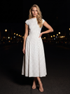 White Polka Dot