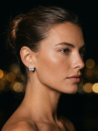 LUCIENNE STATEMENT EARRINGS model