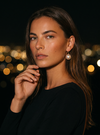 NATASHA PEARL DROP half-body