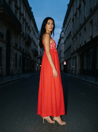 MARINA FISH MAXI DRESS sfeer 2