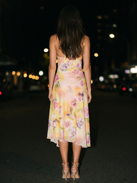 ARTEMIS WRAP MIDI DRESS back