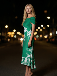 SIENNA DRAPED Green side