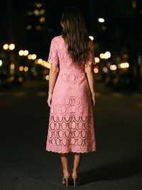 ROSALIE LACE Pink back