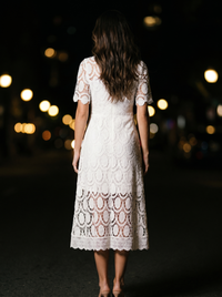 ROSALIE LACE White back