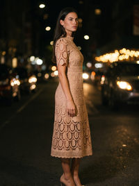 ROSALIE LACE Beige side