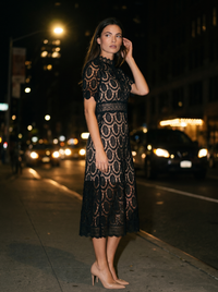 ROSALIE LACE Black side