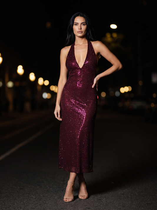 MONROE Burgundy front