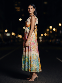 FLORA MAXI DRESS side