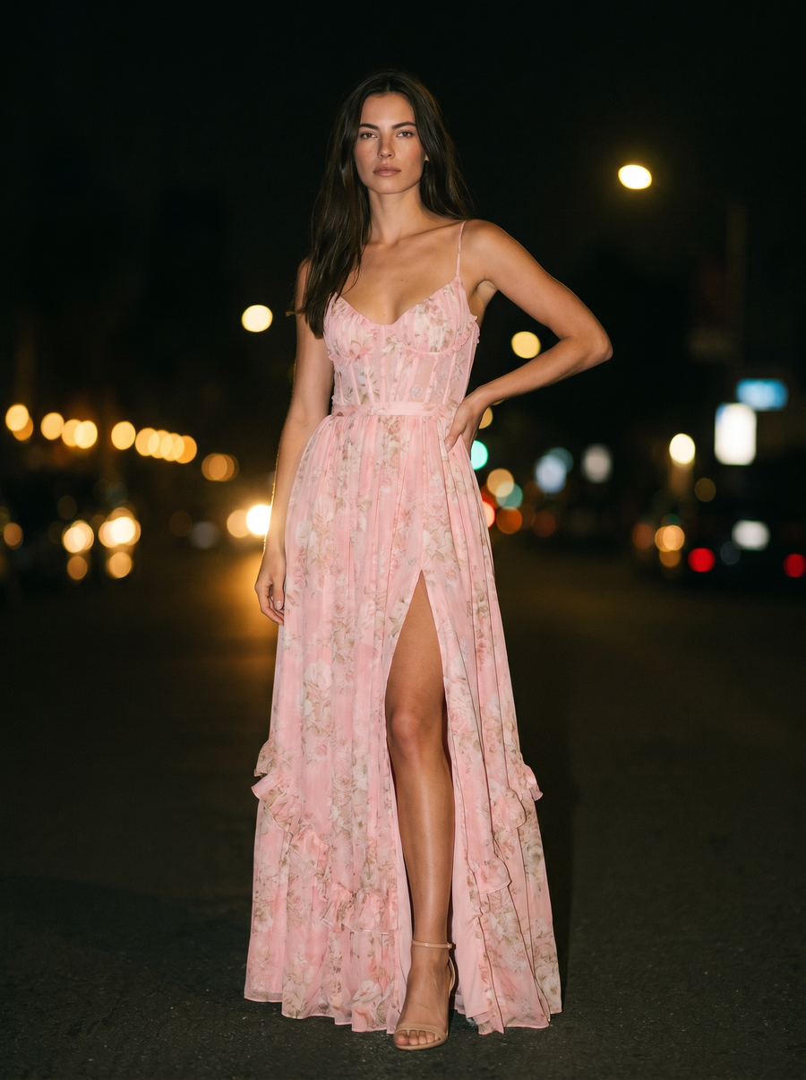 AMIRA Blush Garden front