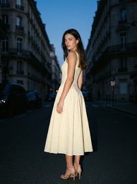 CHERY Lemon Gingham sfeer