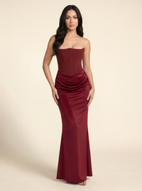 Burgundy front