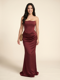 Rosalind Maxi Burgundy 8