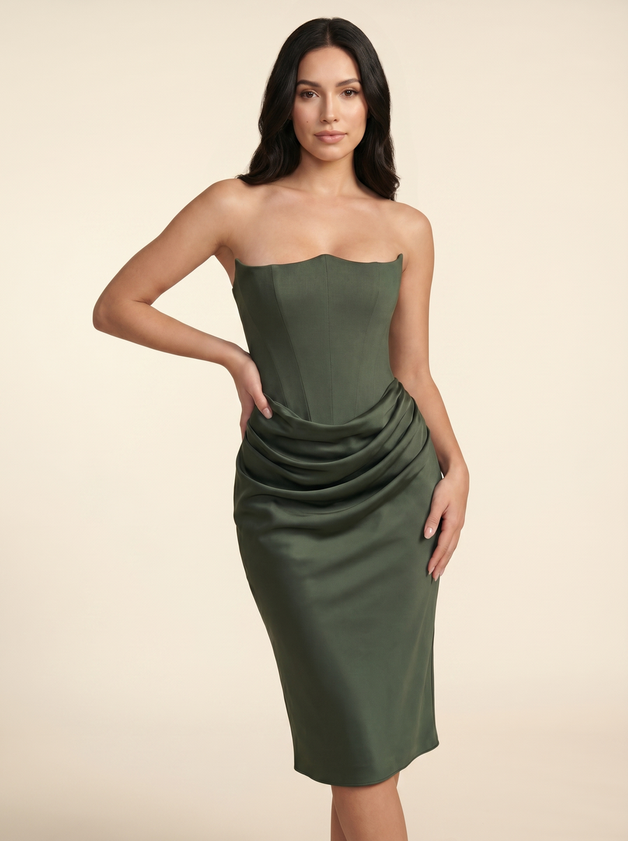 Rosalind Maxi Forest Green 4